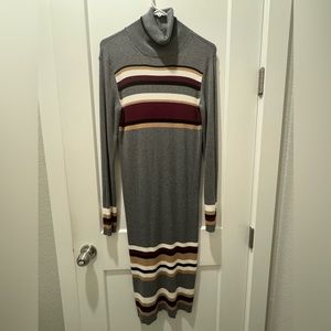 L midi Express sweater dress